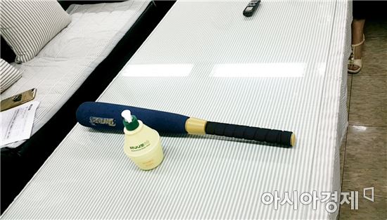 숭의초 학교 폭력 사건 당시 사용된 장난감 야구배트