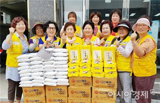 진도군, 어르신 건강한 여름나기 사랑 나눔 ‘활발’