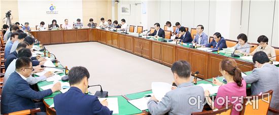 [포토]광주시 동구, 주민과의 대화 건의사항 보고회