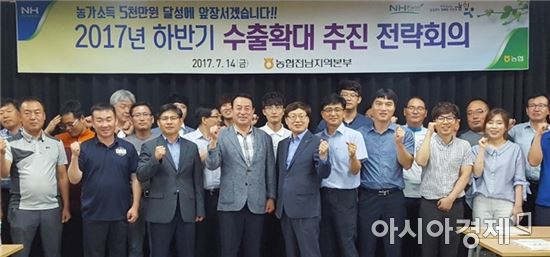 전남농협, 하반기 수출확대 추진 전략회의 개최