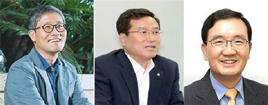 김재현 산림청장, 남재철 기상청장, 오동호 국가공무원인재개발원장(왼쪽부터)