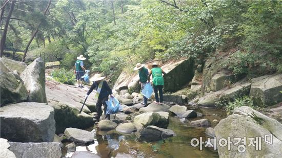 고창군 고수면 신기계곡, 안전관리 및 환경정화 박차