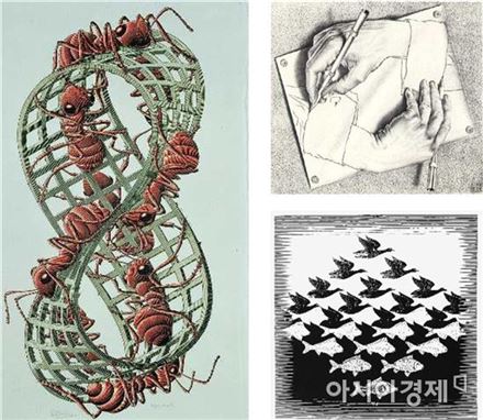 차원을 넘어, 진실의 세계로…에셔展