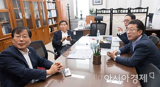 [포토]한자리에 모인 교섭단체 예결위 간사