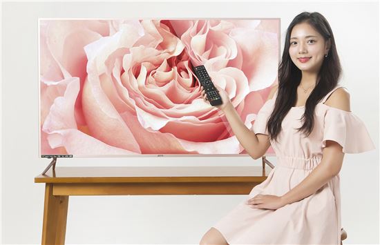 티몬, '로즈골드 컬러 UHD TV' 단독 특가 판매