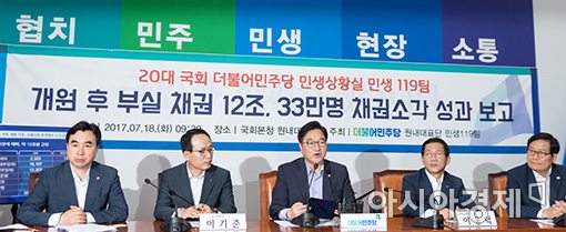 [포토]발언하는 우원식 원내대표