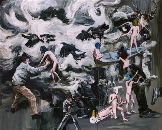나르카디아  oil on canvas  130×161.5㎝  2016-2017