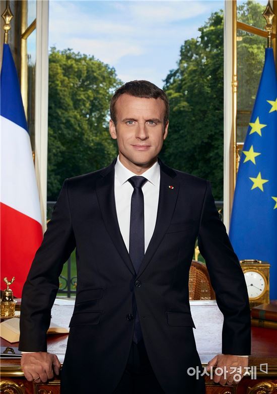 에마뉘엘 마크롱 프랑스 대통령(사진 출처=마크롱 대통령 트위터)