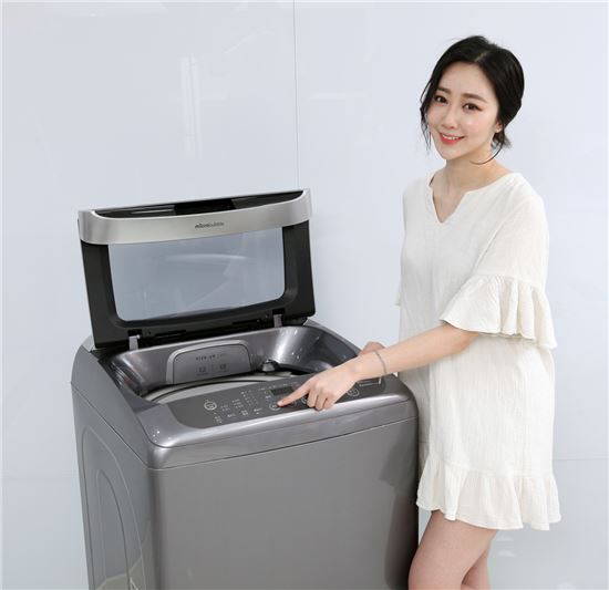 동부대우전자 '공기방울 4D 마이크로 세탁기'