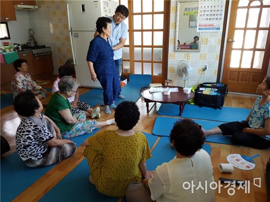 고창군 보건소, 한의약 중풍예방교실 호응