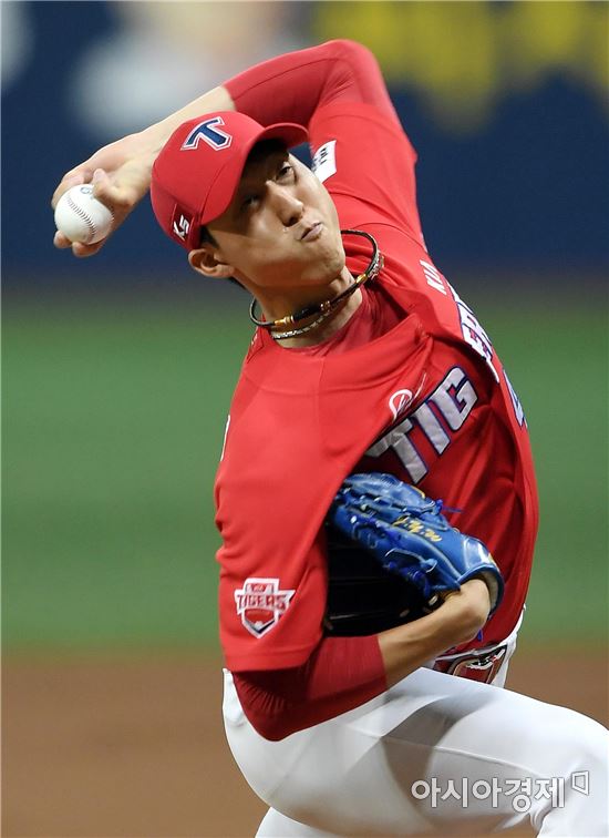 [포토]정용운, '시즌 4승 도전'