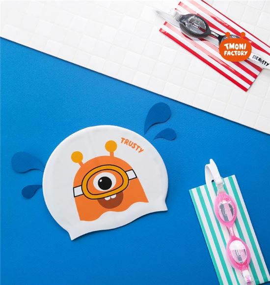"티모니 캐릭터 수경·수모"  티몬, 어린이 수영용품 출시