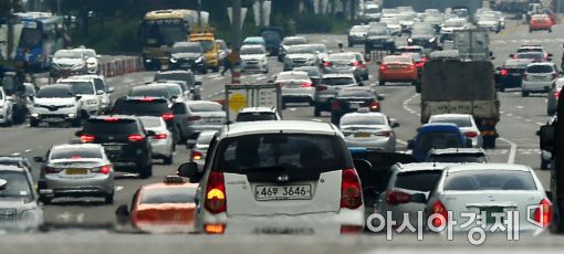 [포토]끓는 도로