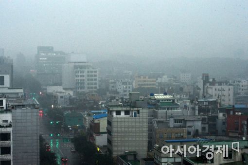 [포토]비구름 덮힌 서울