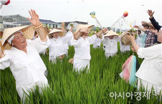 [포토]광주 북구, 용전들노래 정기공연