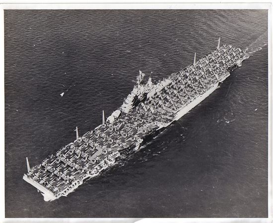 미국이 2차대전 시기 양산했던 에식스(Essex)급 항공모함 모습(사진=위키피디아)
