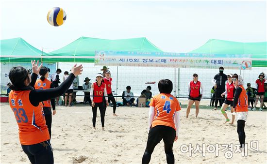제16회 장보고배 비치발리볼대회 성료