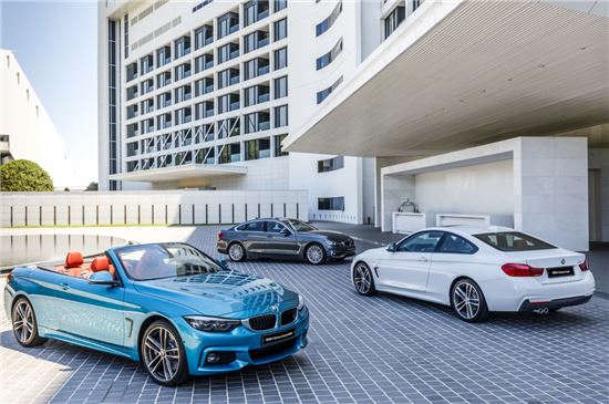 BMW 4시리즈 부분변경 모델 공개…5800만원부터(종합)