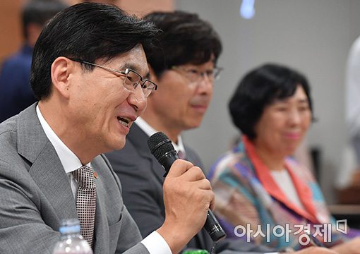 [포토]발언하는 박기영 프랜차이즈협회장