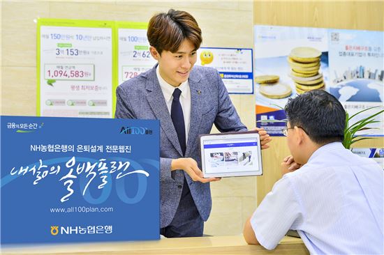 [포토]NH농협은행, 은퇴전문 웹진 '내 삶의 올백플랜' 오픈