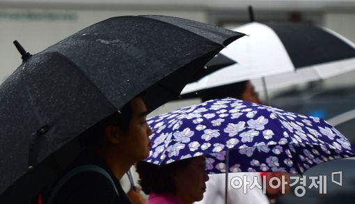 [포토]우산 행렬