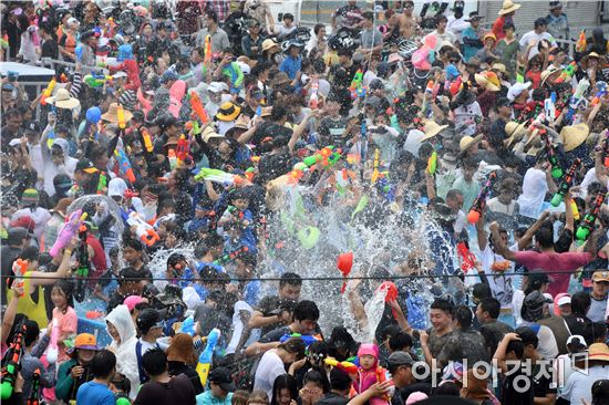 장흥 물축제