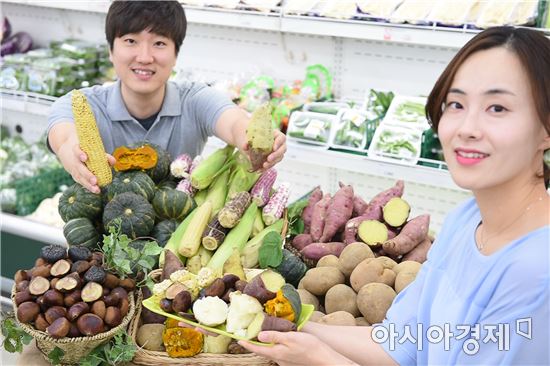농협유통 "제철 건강 간식 감자, 고구마 드세요"