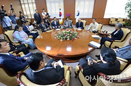 [포토]강경화 장관, 주한 아세안 외교단 초청