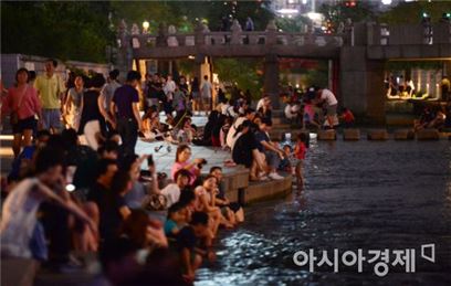 내일 서울 낮 최고기온 36도…'찜통더위'