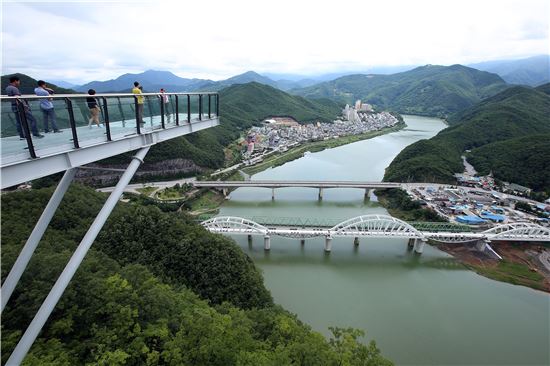단양 명물 만천하스카이워크