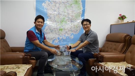 한국도로공사 이천휴게소, 중증 장애인 시설에 성금 전달 