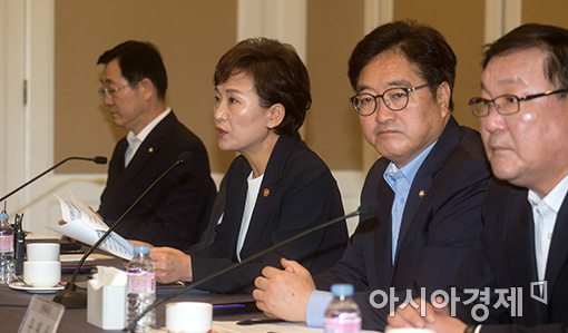 [포토]발언하는 김현미 국토장관