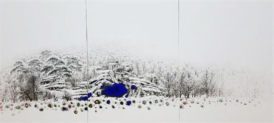 진도출신 한국화가 정명돈씨, 제18회 개인 초대전 개최