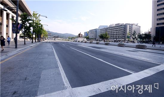 [포토]휴가철 한가한 출근길 도로