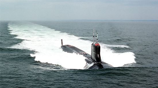 미국 시울프금 잠수함. 사진=미 해군 제공