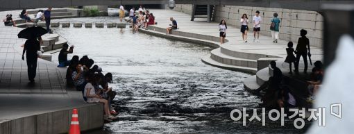 [포토]청계천은 시원해!