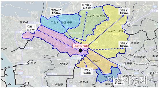 롯데슈퍼, 온라인 배송 전담하는 8번째 '프레시센터' 김포에 오픈