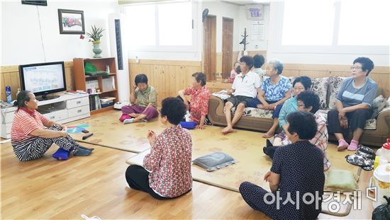 함평군, 폭염대비 독거노인 안전관리 위한 현장점검 실시