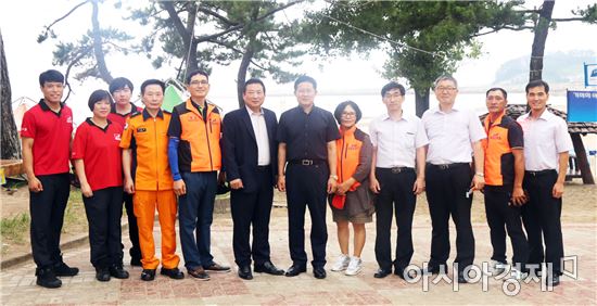 이형철 전남소방본부장, 119시민수상구조대 지도방문