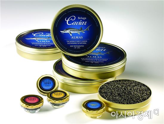 캐비어 세트