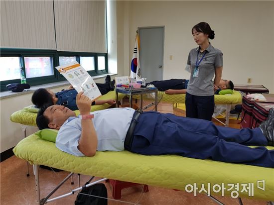 함평군, 하절기 사랑의 헌혈 행사 실시