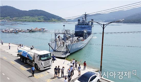 완도 섬 주민 식수난 해소 위해 동분서주