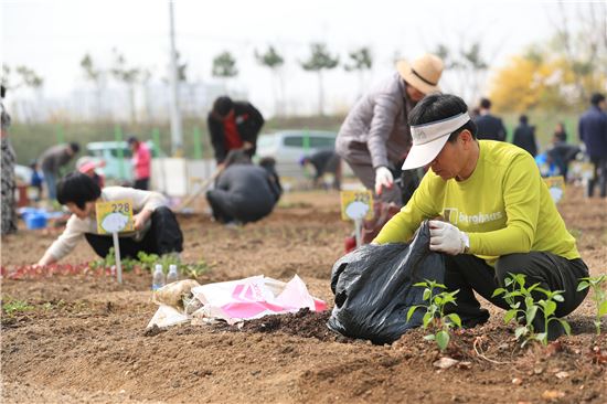 성동 무지개텃밭 도시농부학교 개장 