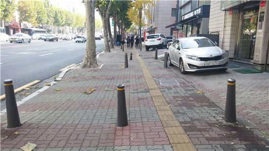 예술의 전당~서초역 1.3㎞ 보행환경 개선 