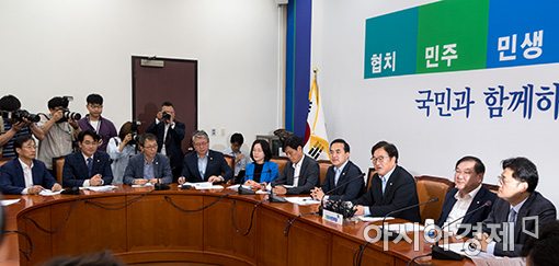 [포토]민주당, 정책조정회의
