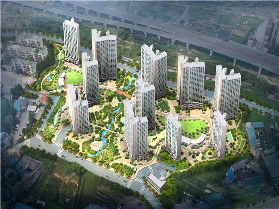 대명종합건설, '평내호평역 대명루첸 리버파크' 분양