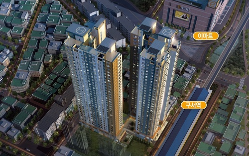 '8.2대책' 비조정지역 수혜, 부산 역세권 '구서역 두산위브 포세이돈'