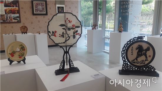 부안중국문화원, 중국비물질문화유산 전시회