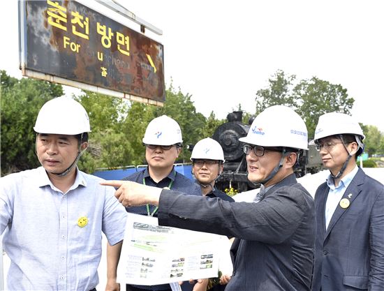노원 공릉동 철도공원내 옛 화랑대역 전시관 조성