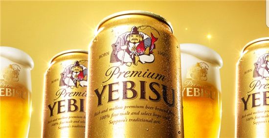 에비스 맥주는 127년간 꾸준한 인기를 얻은 일본의 국민 맥주다. /사진 = 삿포로 공식 홈페이지 캡쳐